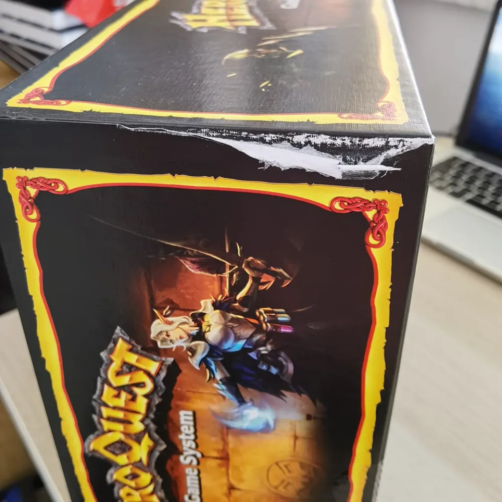 HeroQuest Game System - damaged packaging