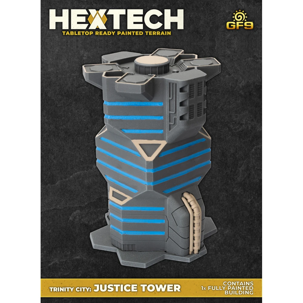 Hextech Trinity City - Justice Tower