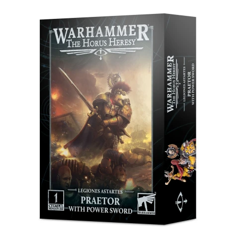 Warhammer: Horus Heresy - Legiones Astartes Praetor With Power Sword