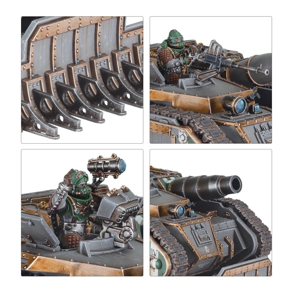 Warhammer: The Horus Heresy - Solar Auxilia Medusa and Basilisk