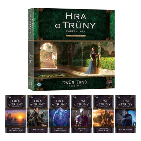 Hra o trůny - karetní hra: Let vran - sada 7 rozšíření