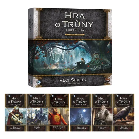 Hra o trůny - karetní hra: Západozemí - sada 7 rozšíření