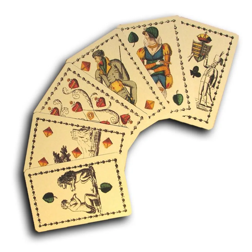 Biedermeierspiel Playing Cards