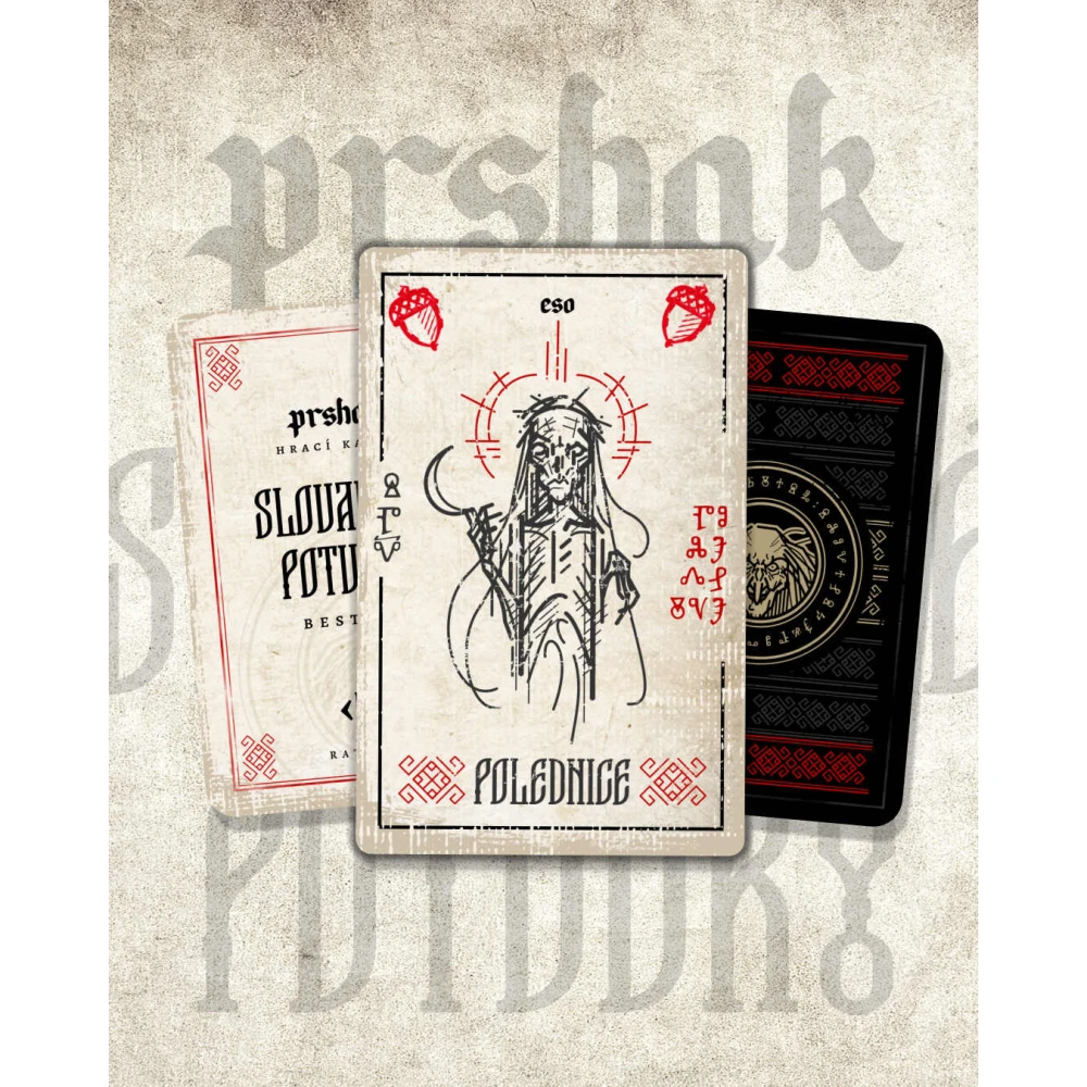 Prshak Playing Cards - Slavic Monsters