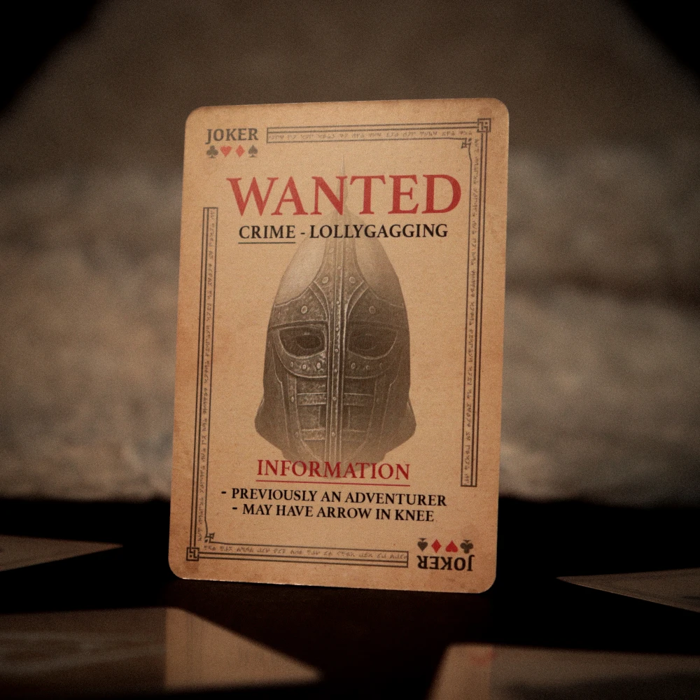 Hrací karty The Elder Scrolls V: Skyrim