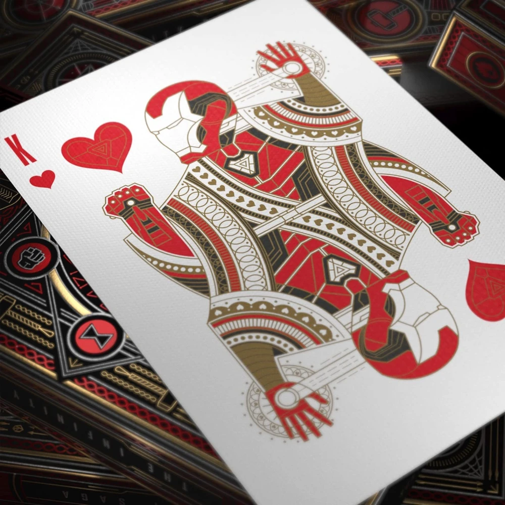 Theory11 Playing Cards: Avengers (Red)
