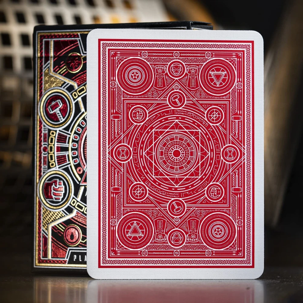 Theory11 Playing Cards: Avengers (Red)