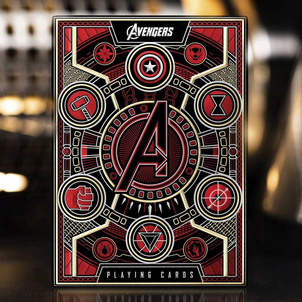 Theory11 Playing Cards: Avengers (Red)