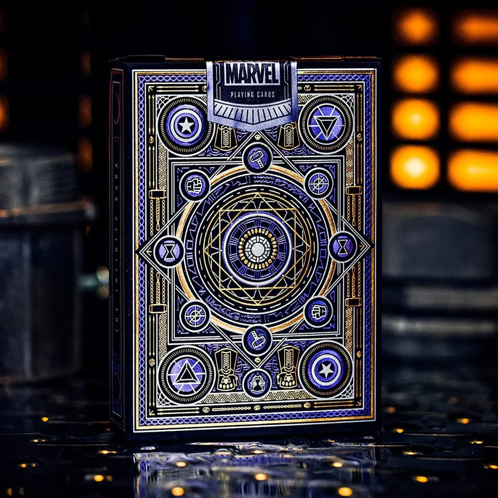 Theory11 Playing Cards: Avengers (Purple)