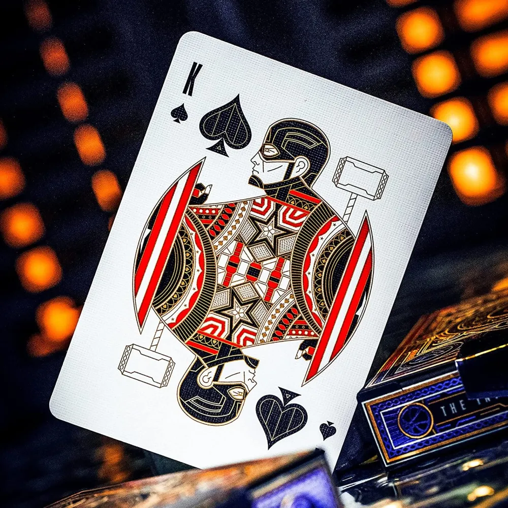 Theory11 Playing Cards: Avengers (Purple)
