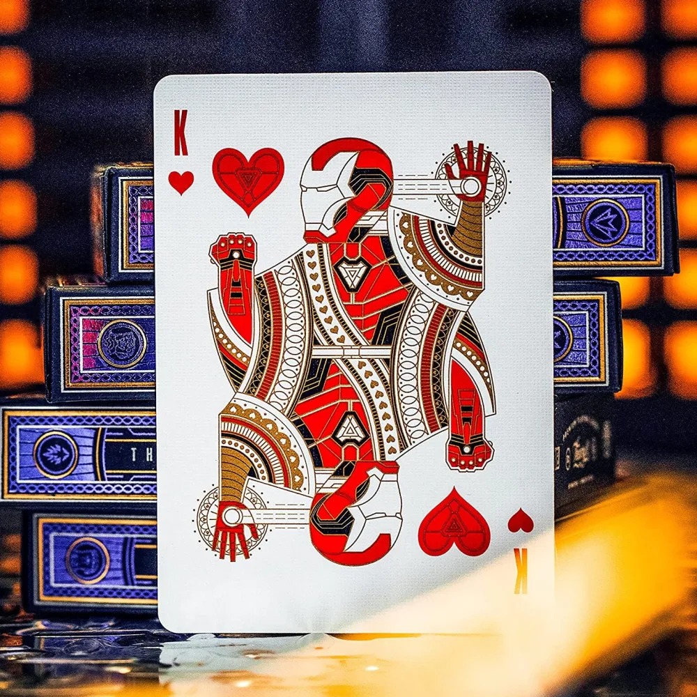 Theory11 Playing Cards: Avengers (Purple)
