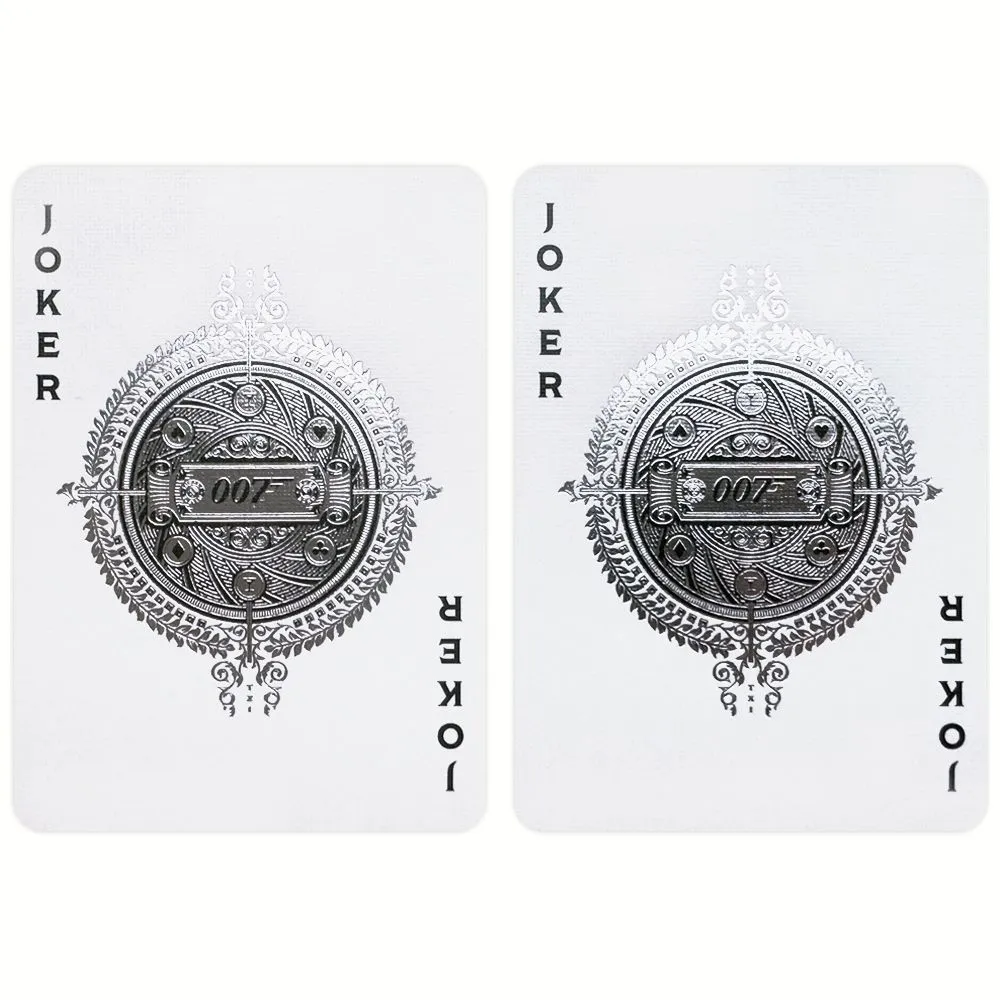 Hracie karty Theory11: James Bond (Silver Edition)