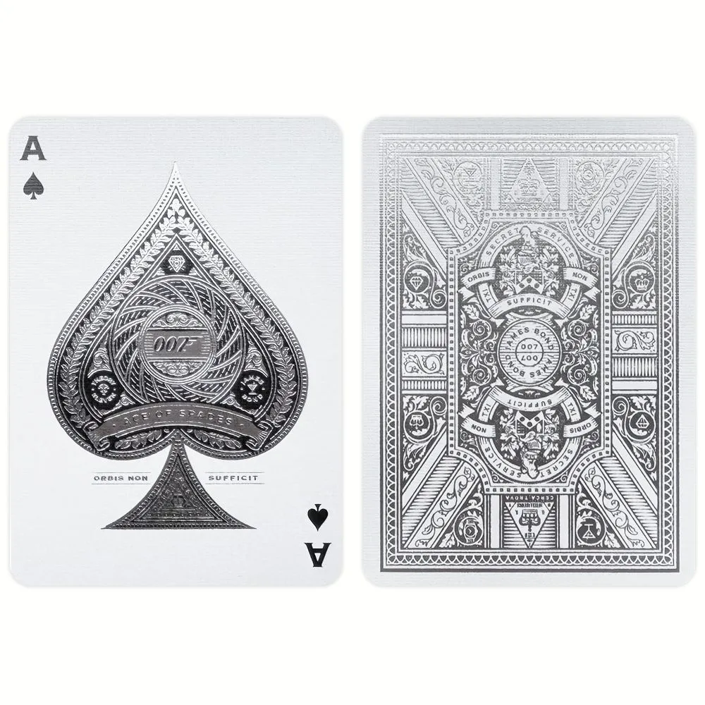 Hracie karty Theory11: James Bond (Silver Edition)