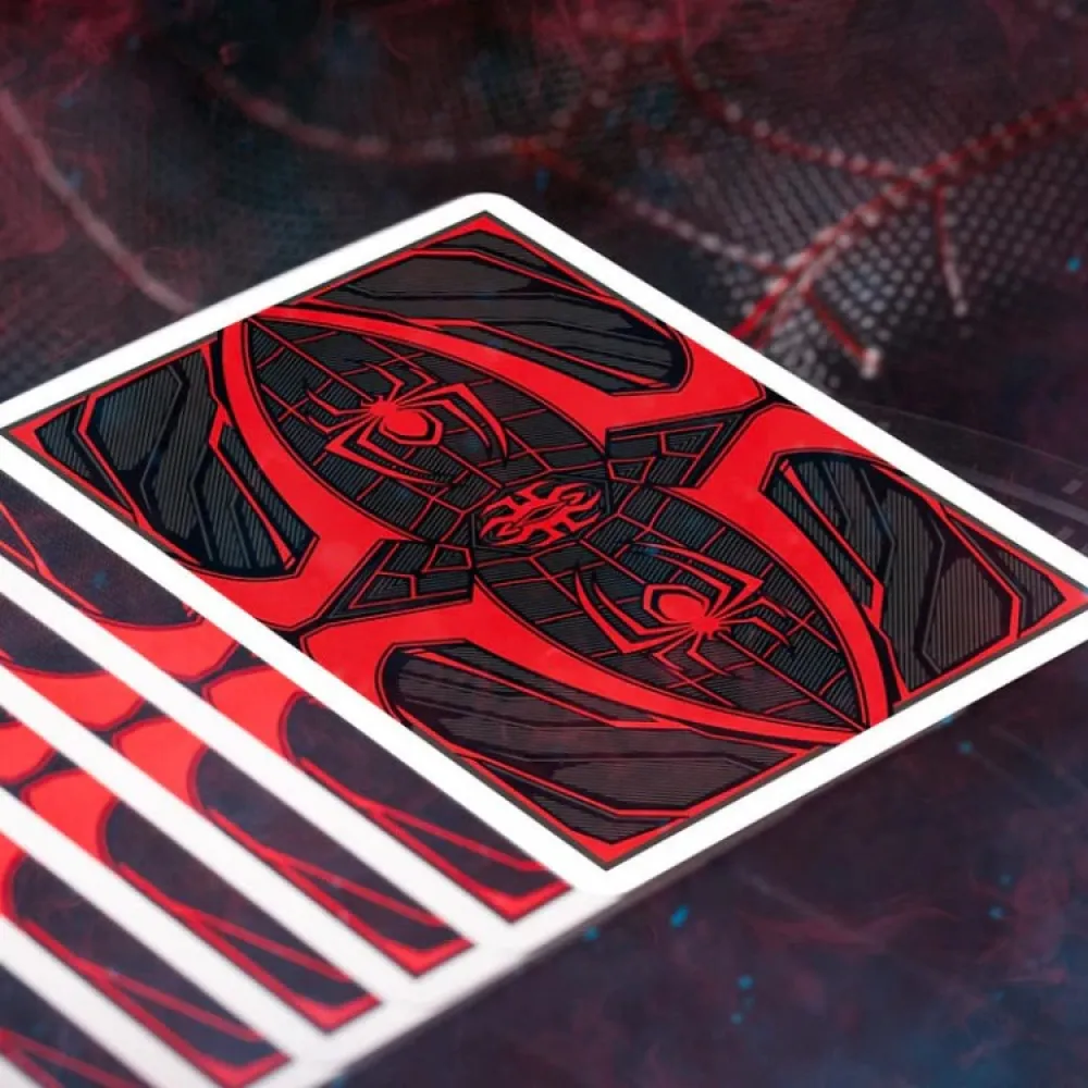 Theory11 Spielkarten: Spider-Man - Miles Morales, leuchtendes Etui