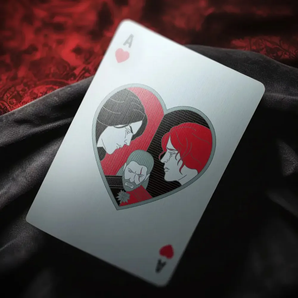 Hráčske karty Zaklínač – The Witcher Red Edition