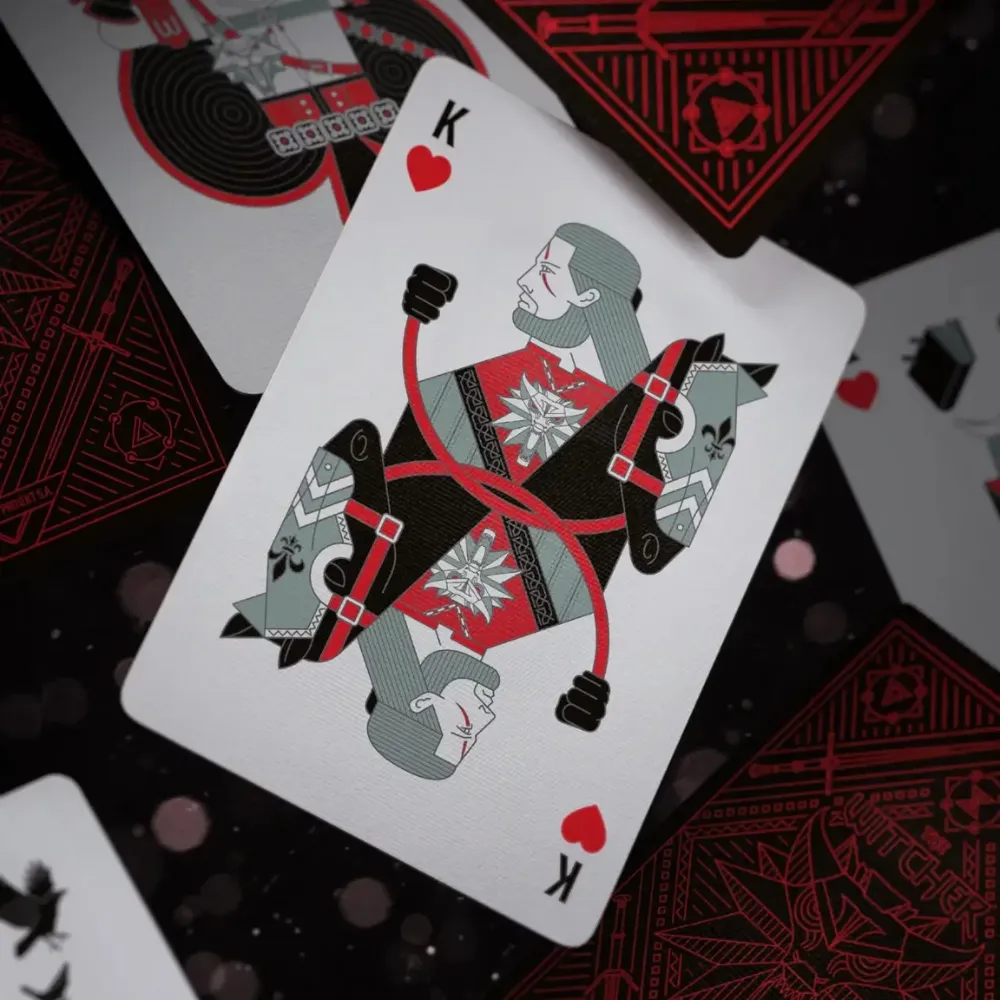 Hráčske karty Zaklínač – The Witcher Red Edition