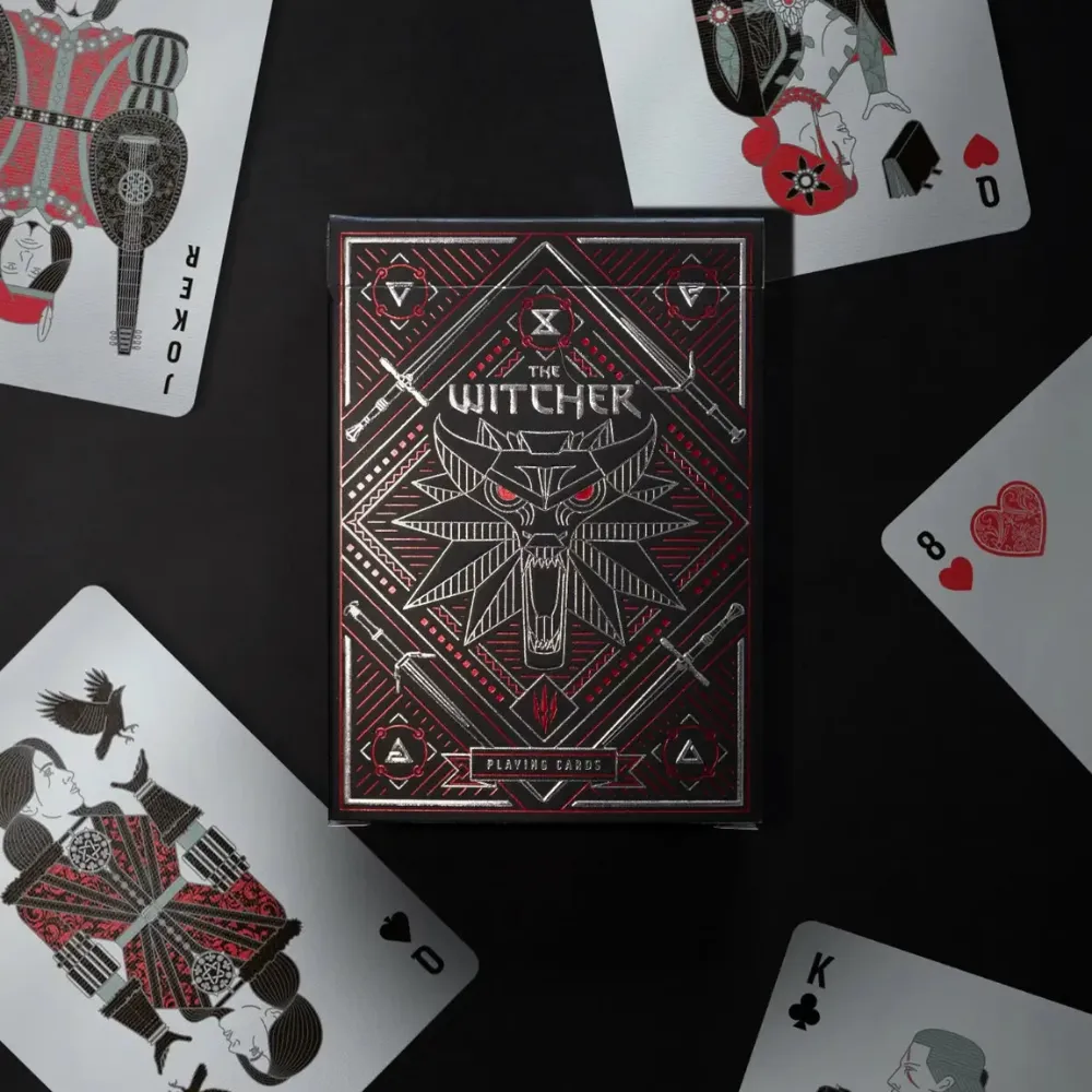 Hráčske karty Zaklínač – The Witcher Red Edition