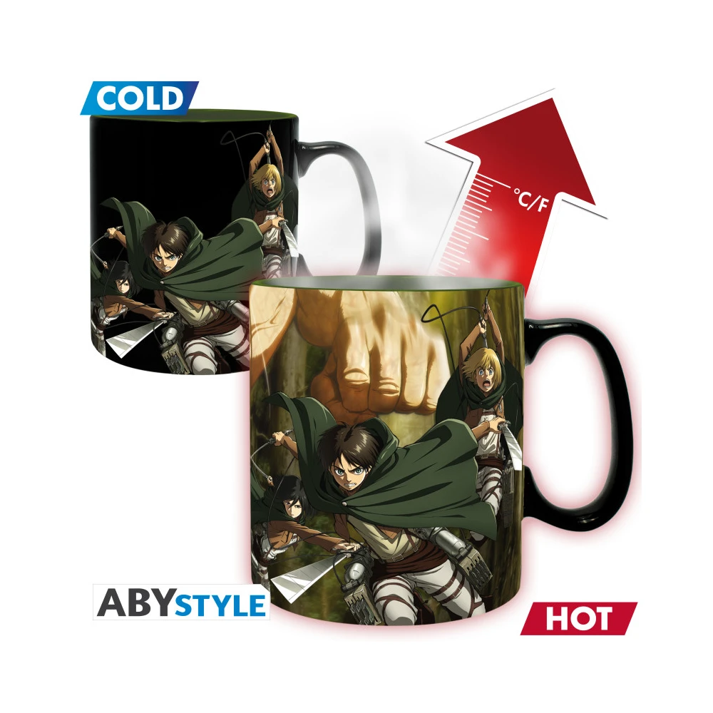 Attack on Titan Tasse, wärmeempfindlich