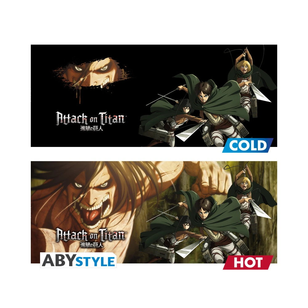 Attack on Titan Tasse, wärmeempfindlich