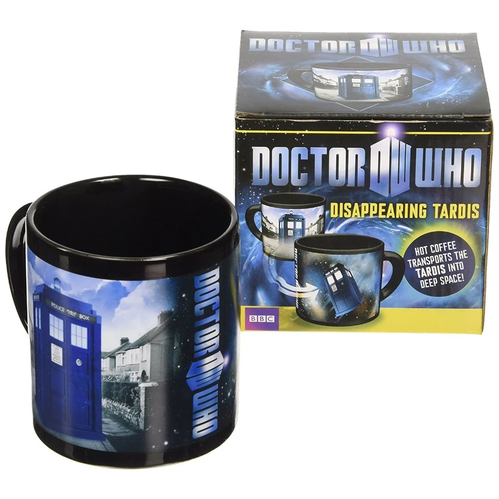 Hrnek Doctor Who - Tardis, měnící se