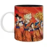 Hrnek Dragon Ball - Goku transformations
