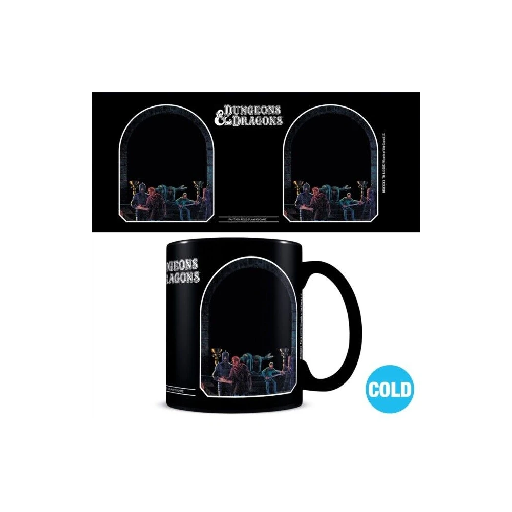 Dungeons & Dragons Mug - Thieves in the Temple, Heat-Changing