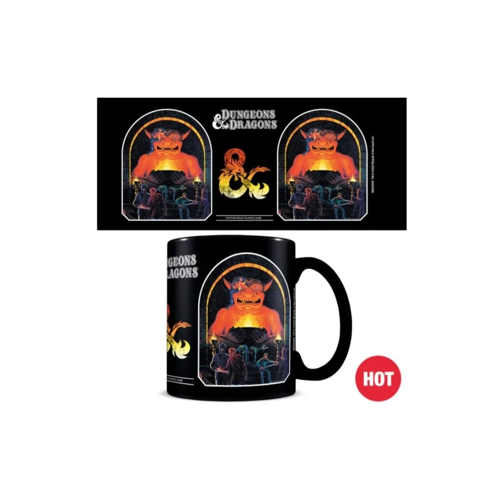 Dungeons & Dragons Mug - Thieves in the Temple, Heat-Changing