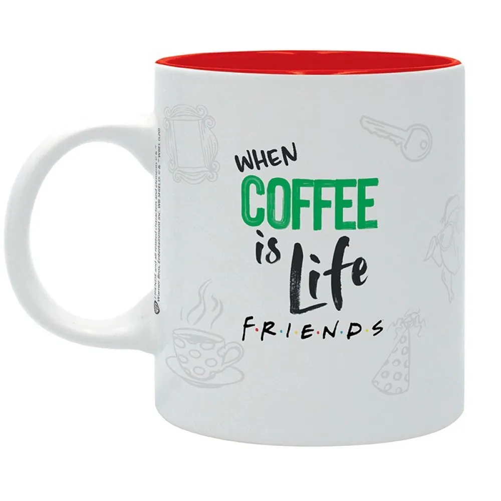 Friends Mug - Coffee is life