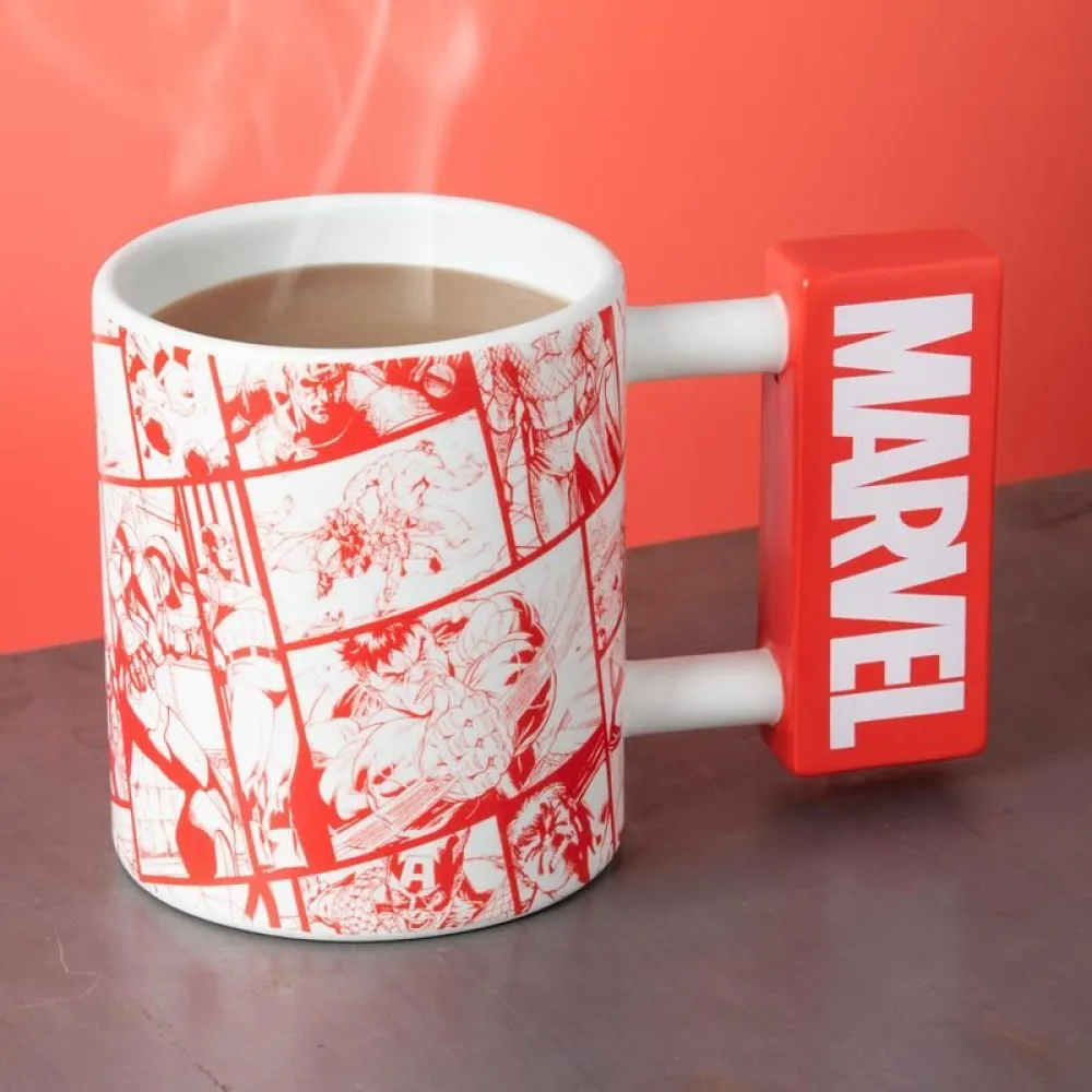 Hrnek Marvel - 3D logo