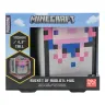 Hrnček Minecraft - Axolotl 3D