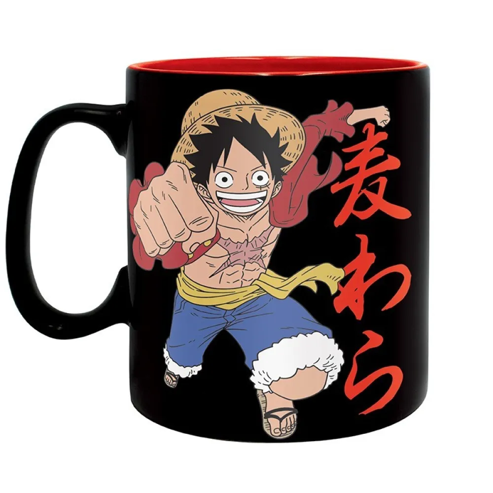 Hrnek One Piece - Luffy & Skull