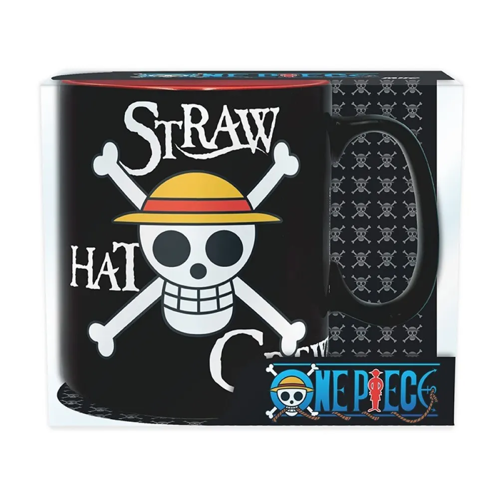 Hrnek One Piece - Luffy & Skull