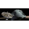 Hrnek Star Wars - Millennium Falcon & Death star