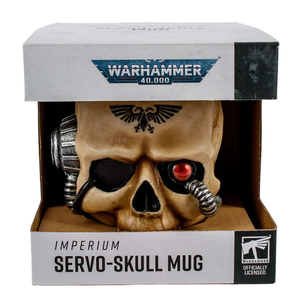 Warhammer 40000 Mug: Servo Skull