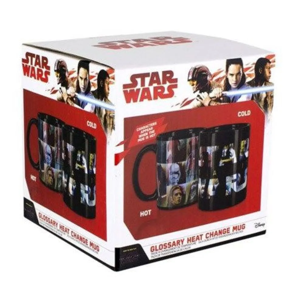 Hrnek Star Wars VIII: The Last Jedi - Glossary, měnící se
