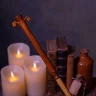 Gilderoy Lockhart's Wand with Ollivander's Box