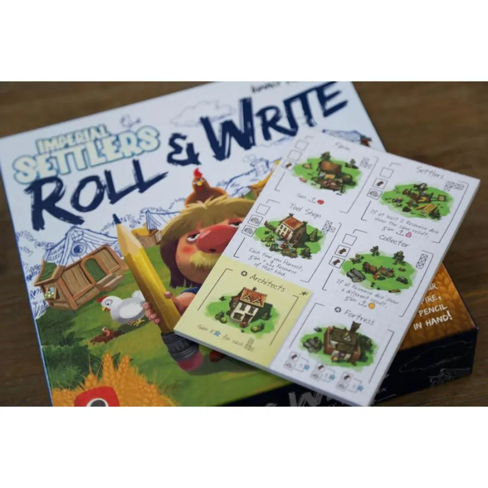 Imperial Settlers: Roll & Write