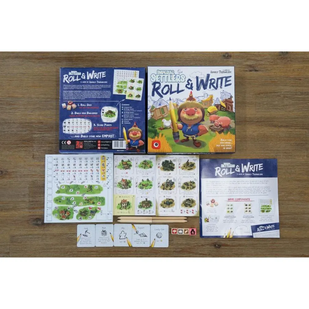 Imperial Settlers: Roll & Write