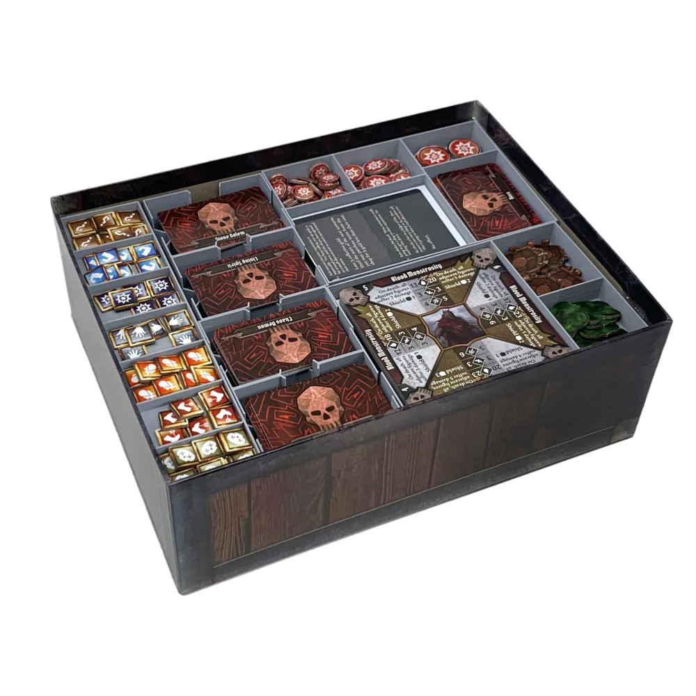 Gloomhaven: Jaws of the Lion Game Component Insert (Feldherr)