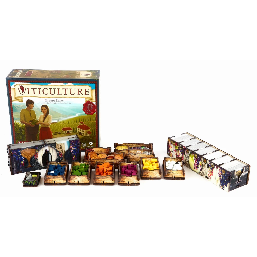 Game Organizer - Viticulture: Essential Edition (UV Print)