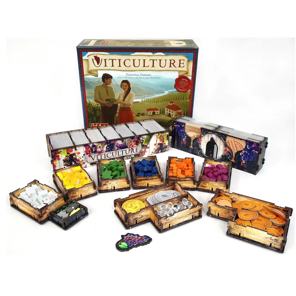 Game Organizer - Viticulture: Essential Edition (UV Print)
