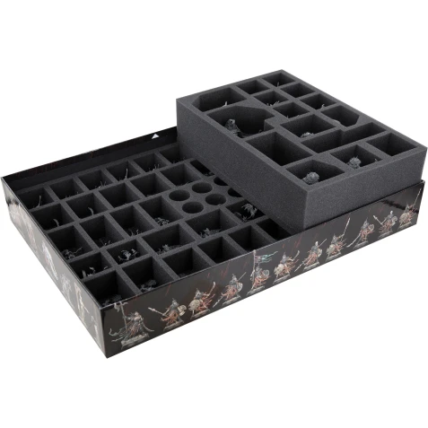 Foam insert for Warhammer Quest: Cursed City game components