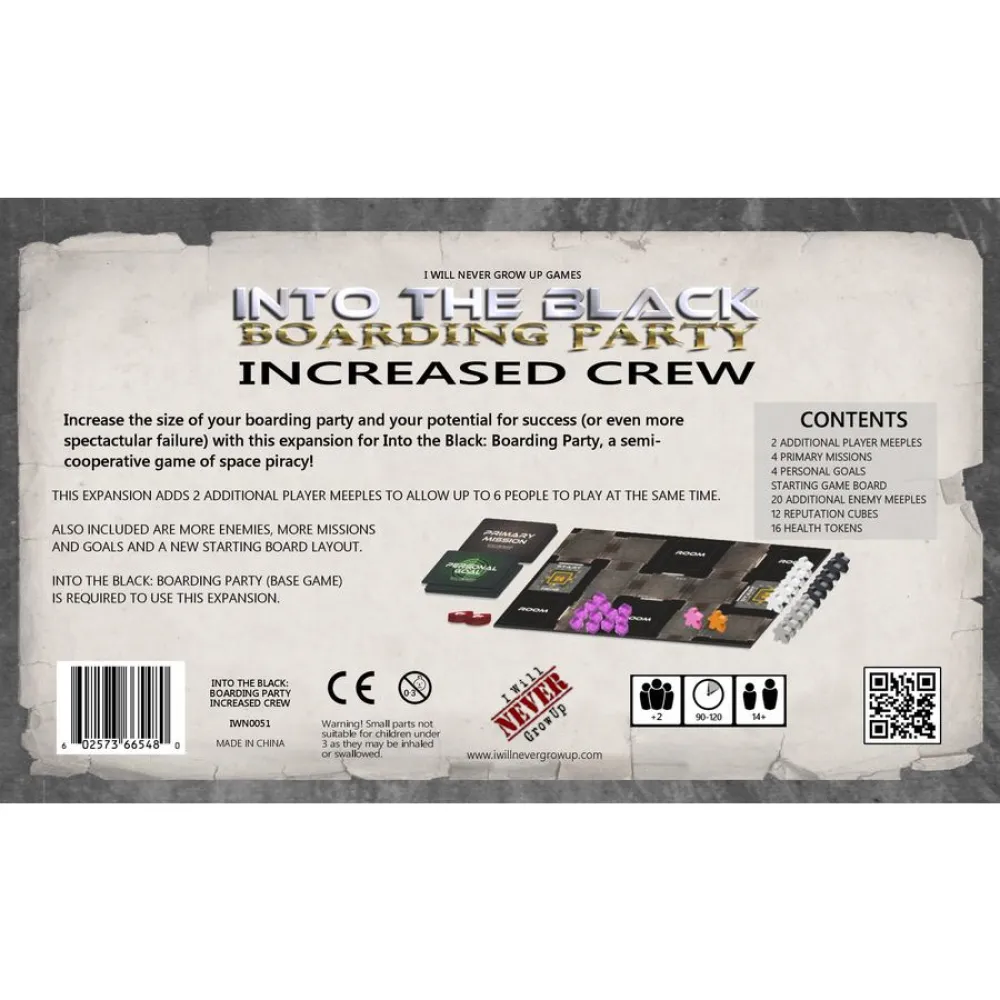 Into the Black: Increased Crew