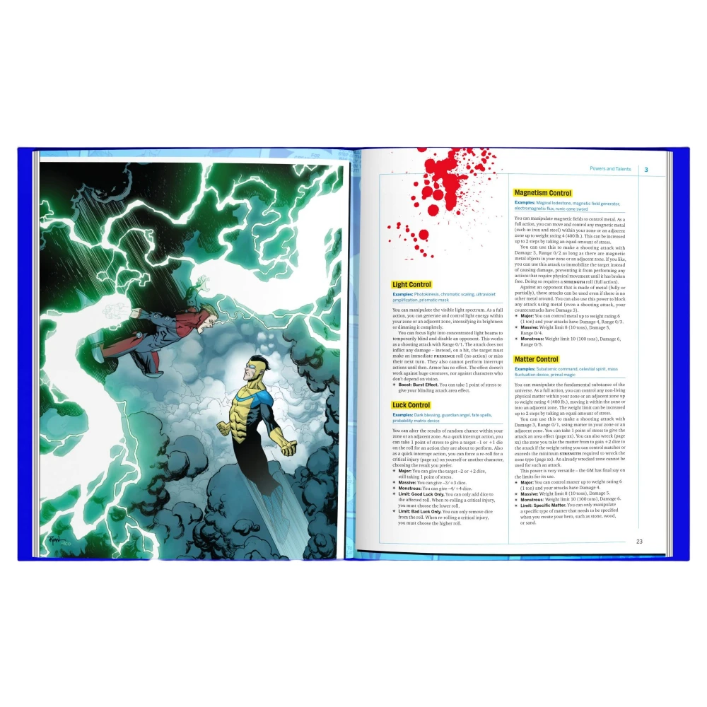 Invincible – Superhero Roleplaying Core Rulebook