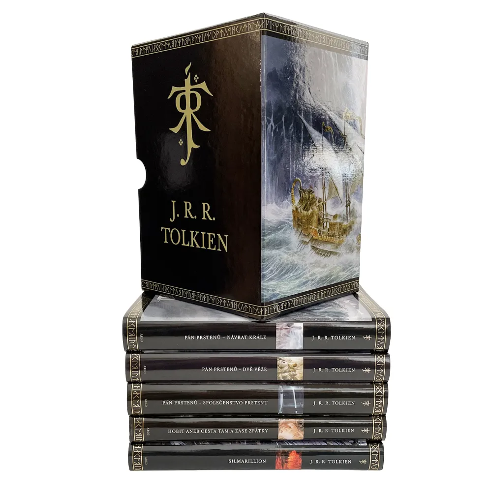 J. R. R. Tolkien - dárkový komplet (Loď)
