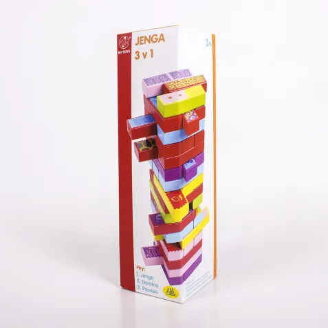 Jenga 3-in-1