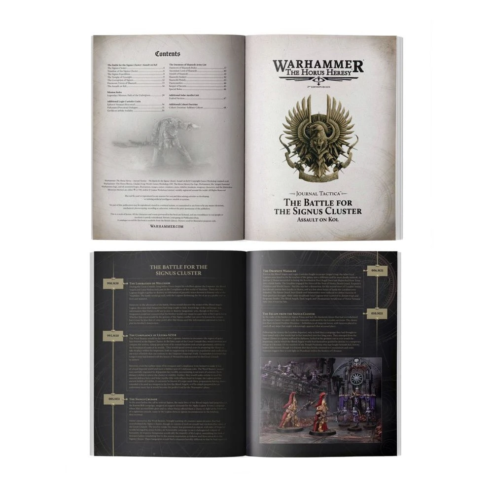 Warhammer: The Horus Heresy - Journal Tactica: Signus Cluster - Assault on Kol