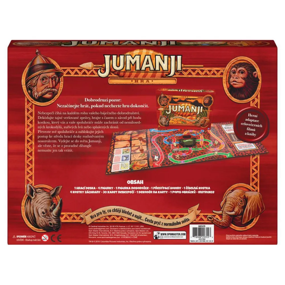 Jumanji - desková hra