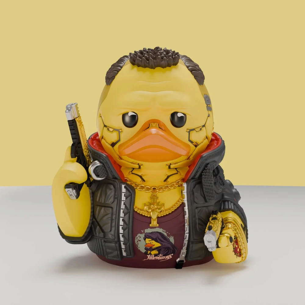 TUBBZ Cyberpunk 2077 Duck: Jackie Welles (Boxed Edition)