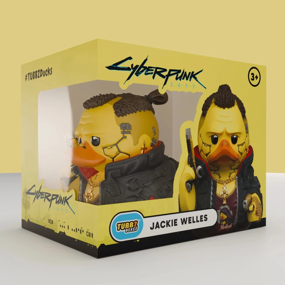 TUBBZ Cyberpunk 2077 Duck: Jackie Welles (Boxed Edition)
